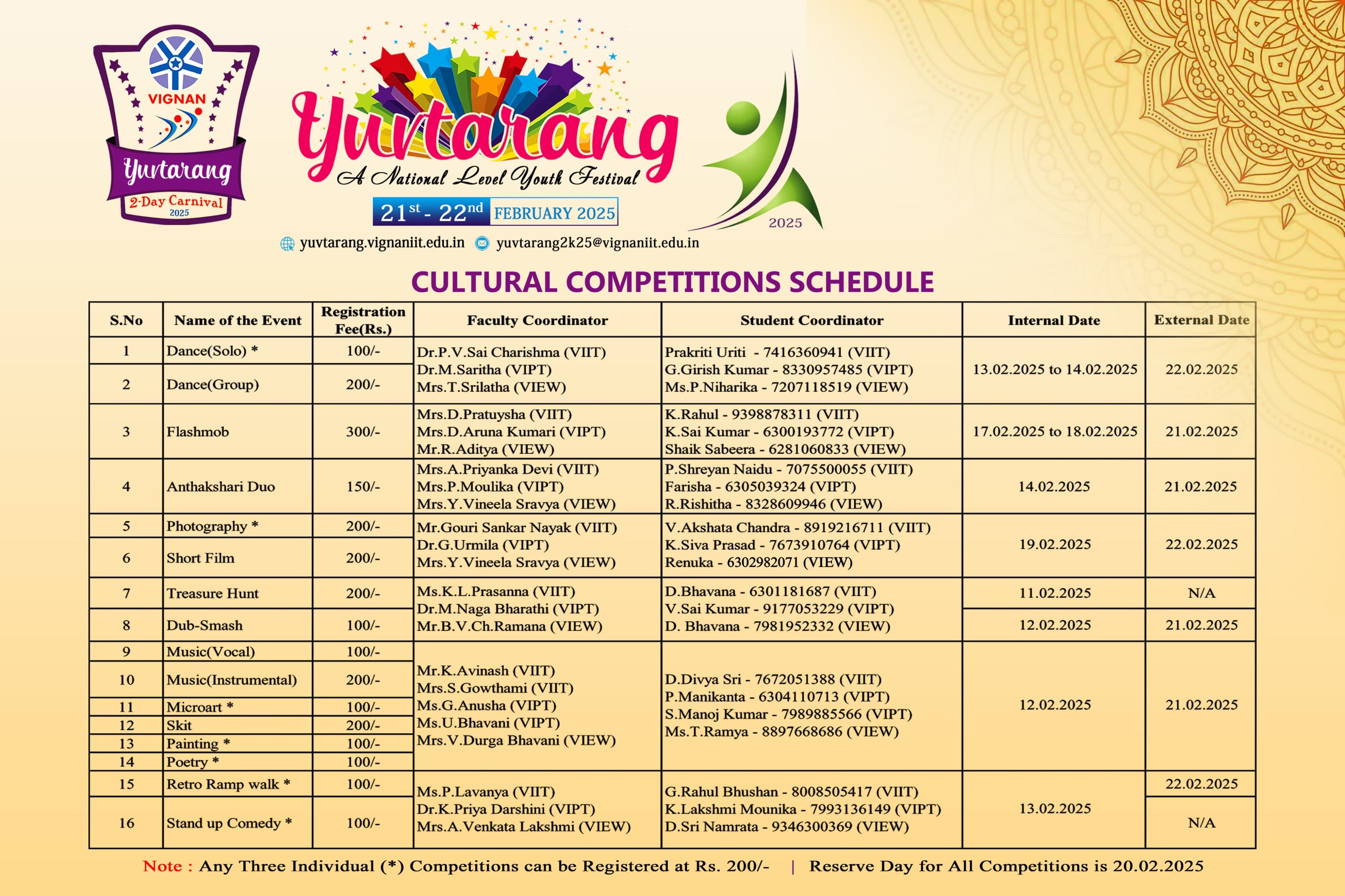 cultural-schedule